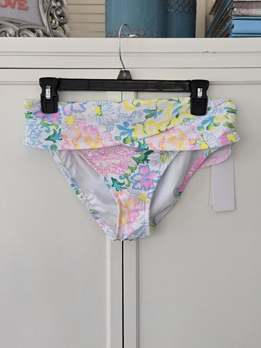 NWT Lilly Pulitzer Lagoon Sarong Hipster Bikini Bottom